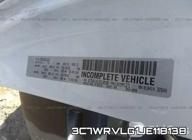 3C7WRVLG1JE118138 фото 10
