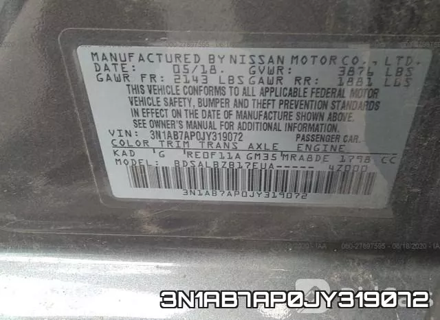 3N1AB7AP0JY319072 фото 10