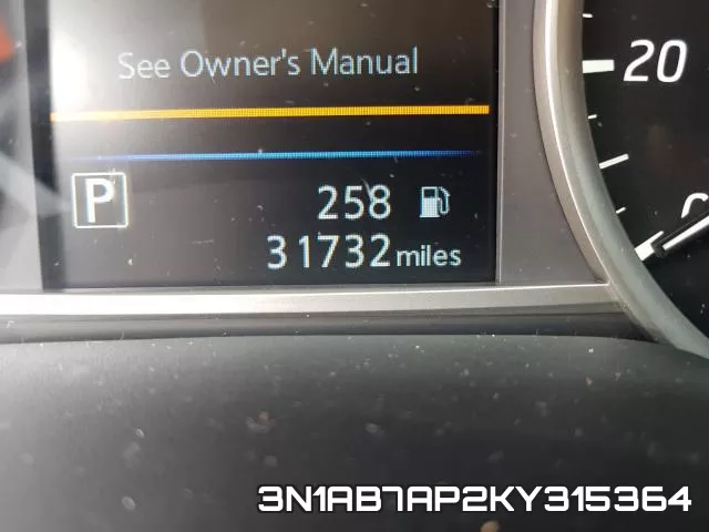 3N1AB7AP2KY315364 фото 9