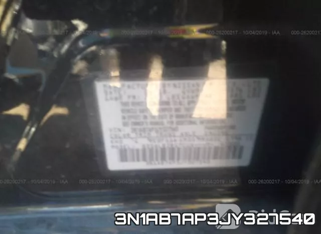3N1AB7AP3JY327540 фото 10
