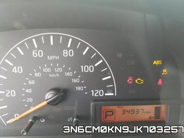 3N6CM0KN9JK703257 фото 9