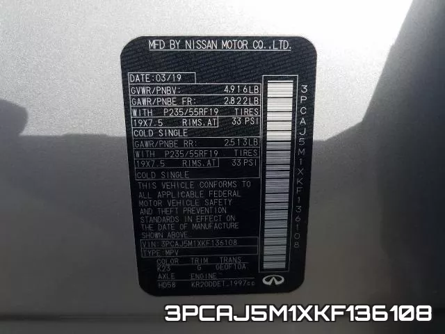 3PCAJ5M1XKF136108 фото 2
