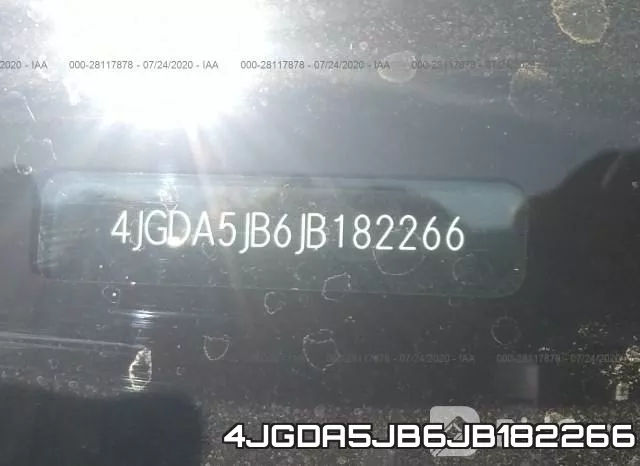 4JGDA5JB6JB182266 фото 10