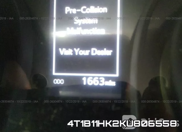4T1B11HK2KU806558 фото 8