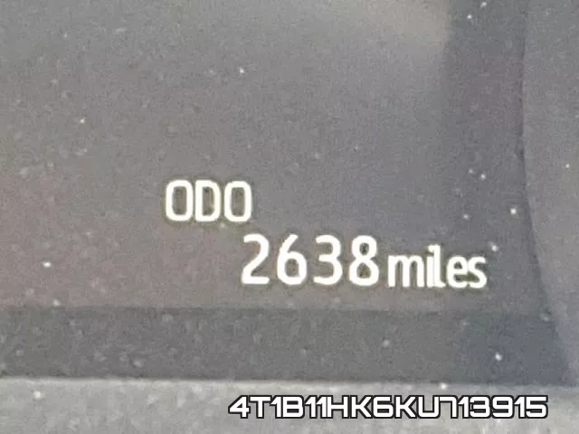 4T1B11HK6KU713915 фото 9