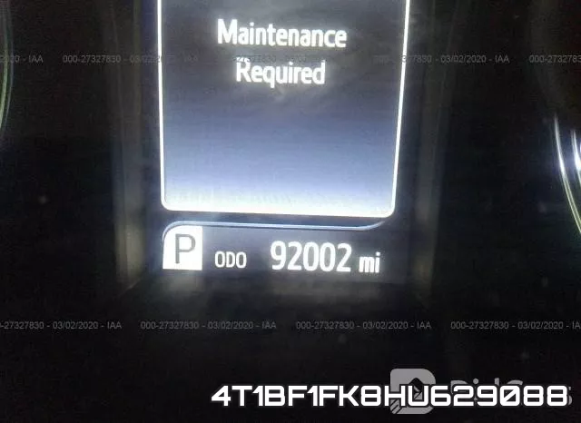 4T1BF1FK8HU629088 фото 8