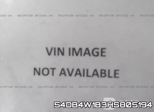 54DB4W1B3HS805194 фото 10