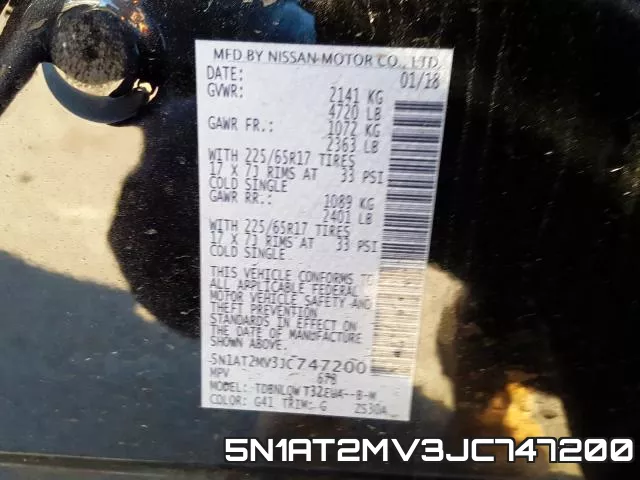 5N1AT2MV3JC747200 фото 2
