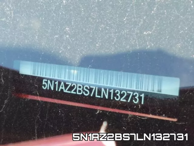 5N1AZ2BS7LN132731 фото 2
