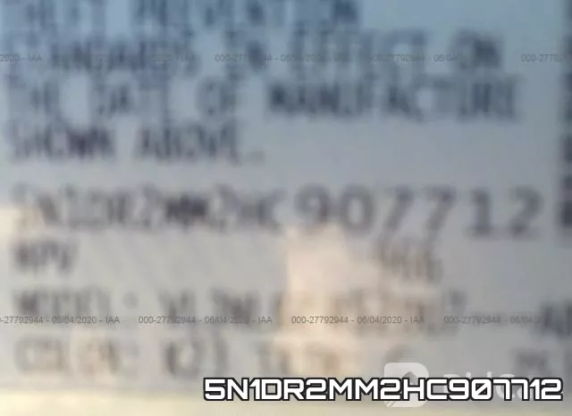 5N1DR2MM2HC907712 фото 10