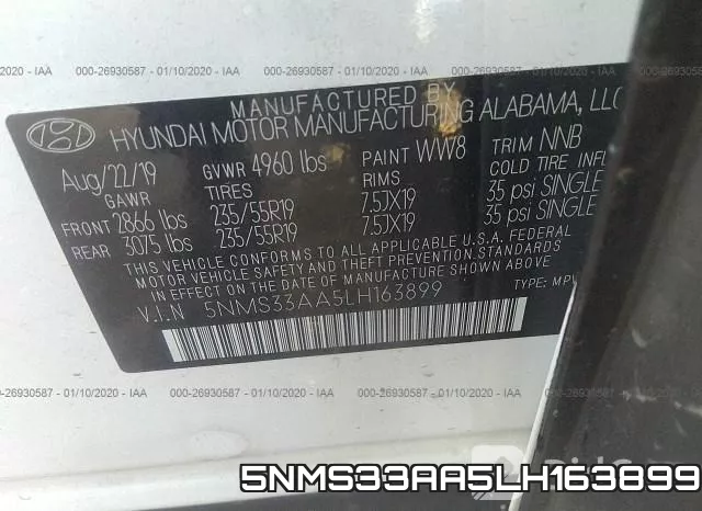 5NMS33AA5LH163899 фото 10