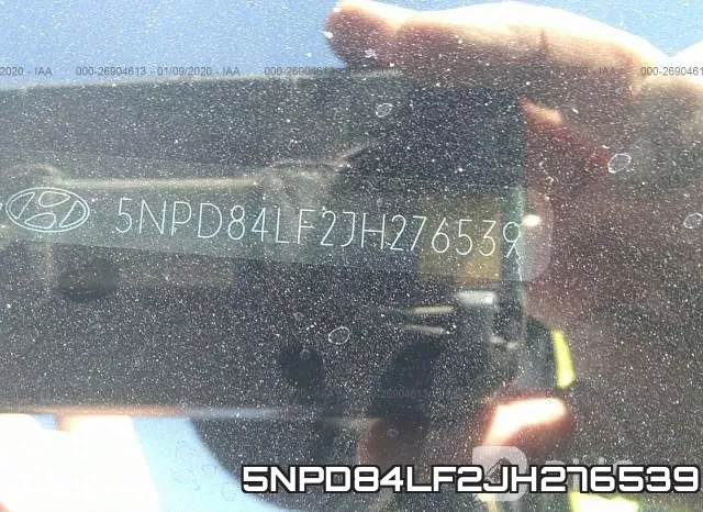 5NPD84LF2JH276539 фото 10