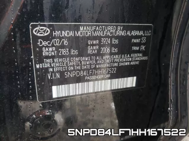 5NPD84LF7HH167522 фото 2