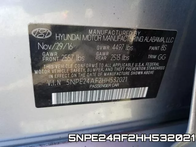 5NPE24AF2HH532021 фото 2