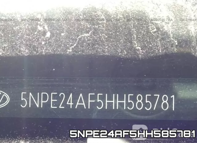 5NPE24AF5HH585781 фото 10