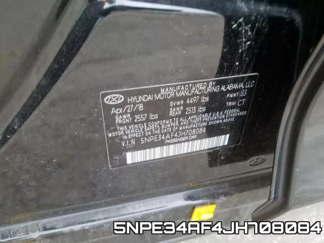 5NPE34AF4JH708084 фото 2