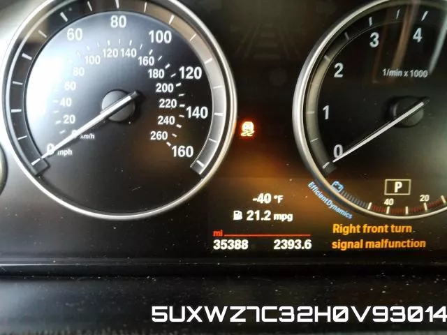 5UXWZ7C32H0V93014 фото 9