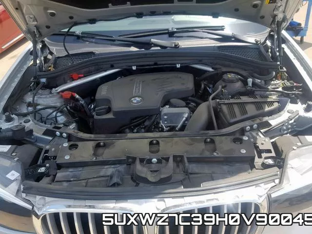 5UXWZ7C39H0V90045 фото 8