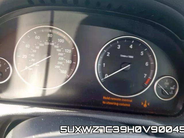 5UXWZ7C39H0V90045 фото 9