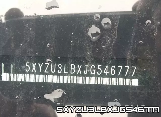 5XYZU3LBXJG546777 фото 9