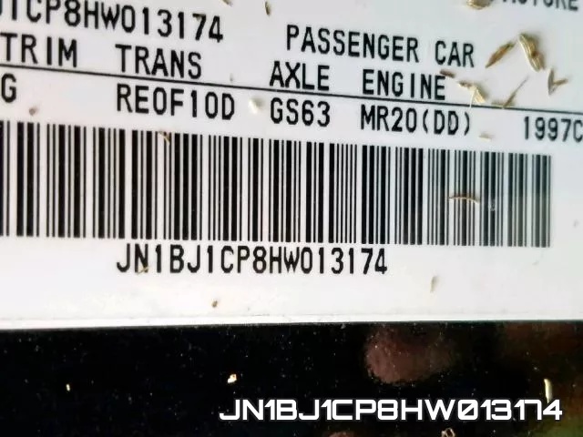 JN1BJ1CP8HW013174 фото 2