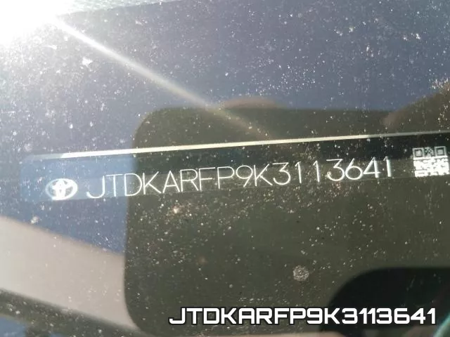 JTDKARFP9K3113641 фото 2
