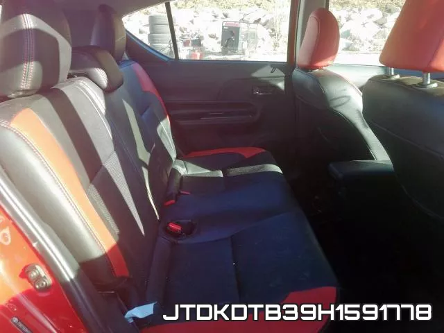 JTDKDTB39H1591778 фото 7