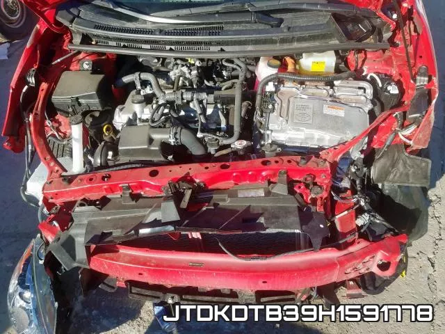 JTDKDTB39H1591778 фото 8