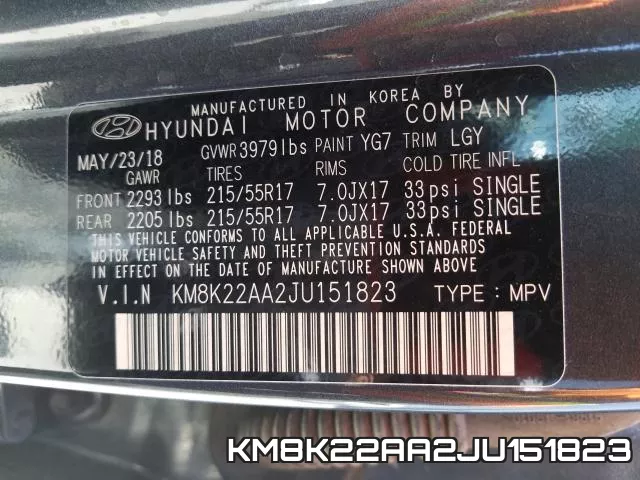 KM8K22AA2JU151823 фото 2