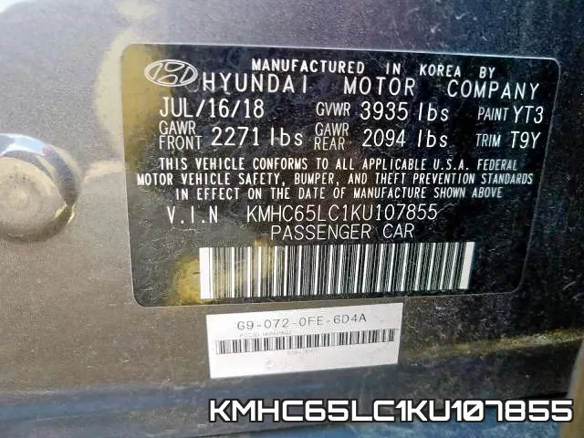 KMHC65LC1KU107855 фото 2