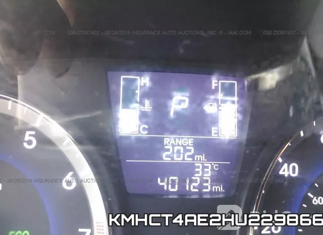 KMHCT4AE2HU229866 фото 8