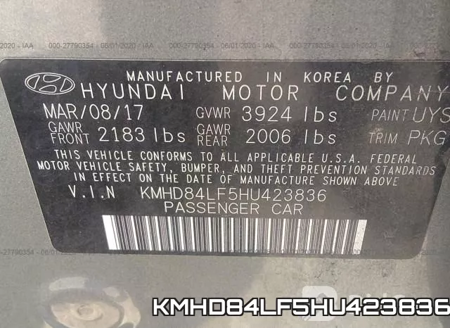KMHD84LF5HU423836 фото 10