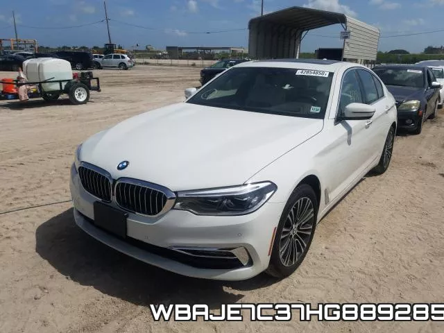 WBAJE7C37HG889285 фото 3