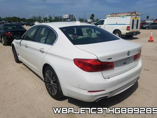 WBAJE7C37HG889285 фото 4