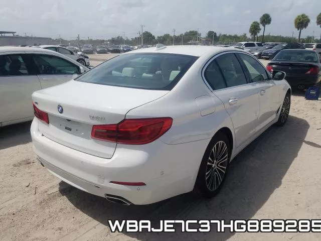 WBAJE7C37HG889285 фото 5