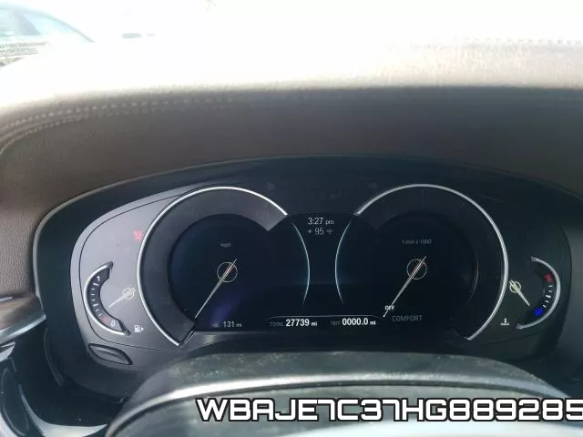 WBAJE7C37HG889285 фото 9