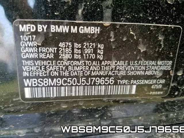 WBS8M9C50J5J79656 фото 2