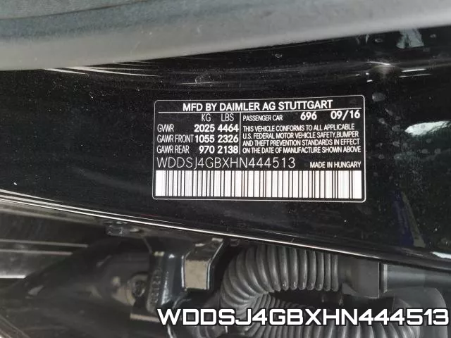 WDDSJ4GBXHN444513 фото 2