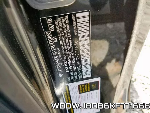 WDDWJ8DB6KF771666 фото 2
