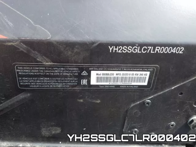 YH2SSGLC7LR000402 фото 2
