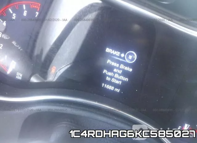 1C4RDHAG6KC585027 фото 8