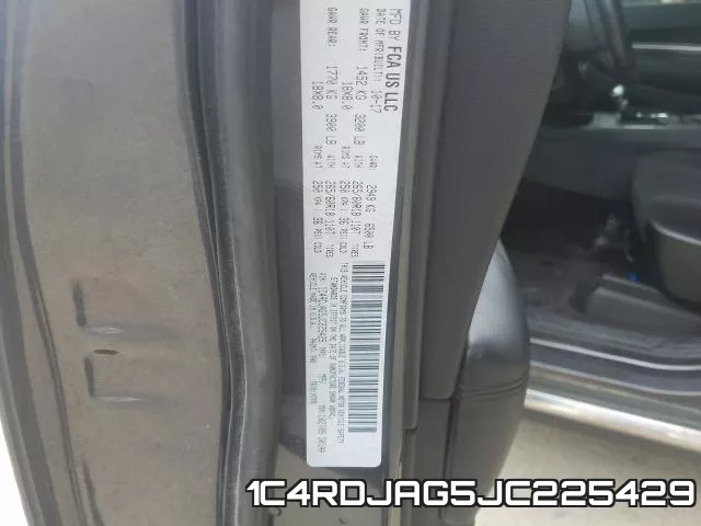 1C4RDJAG5JC225429 фото 2
