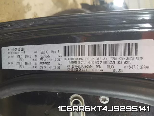 1C6RR6KT4JS295141 фото 2