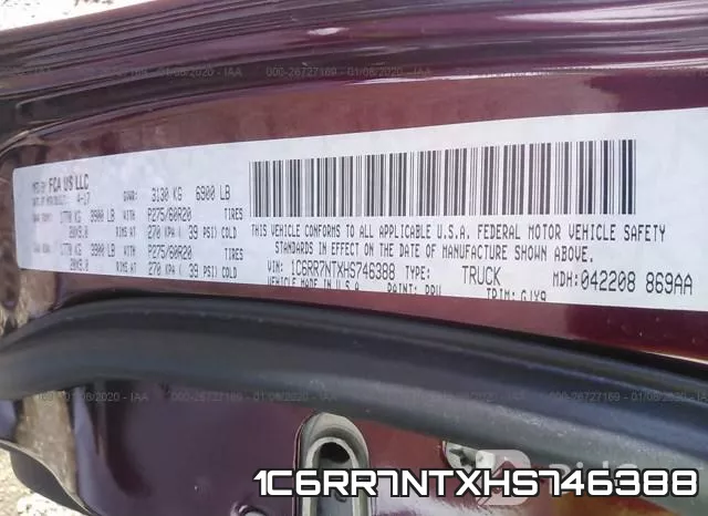 1C6RR7NTXHS746388 фото 10