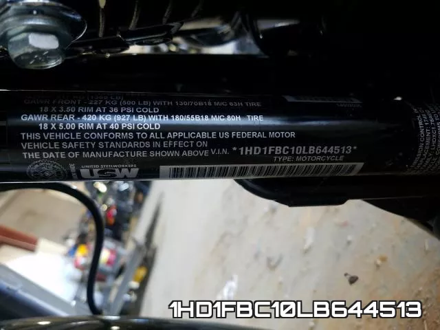 1HD1FBC10LB644513 фото 2