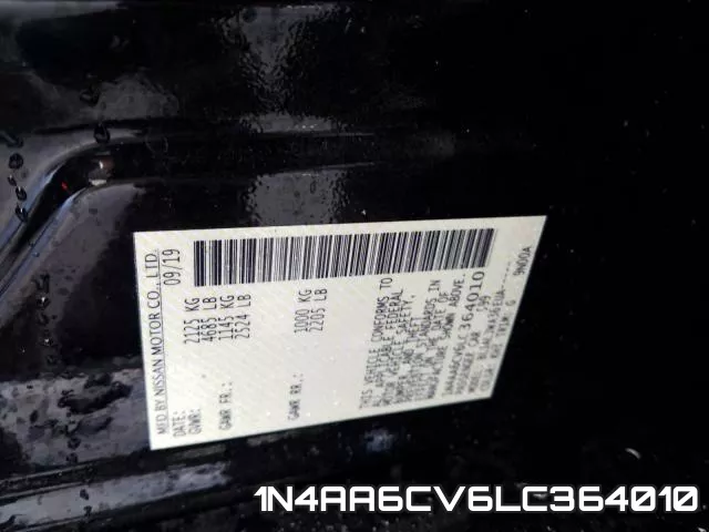 1N4AA6CV6LC364010 фото 2