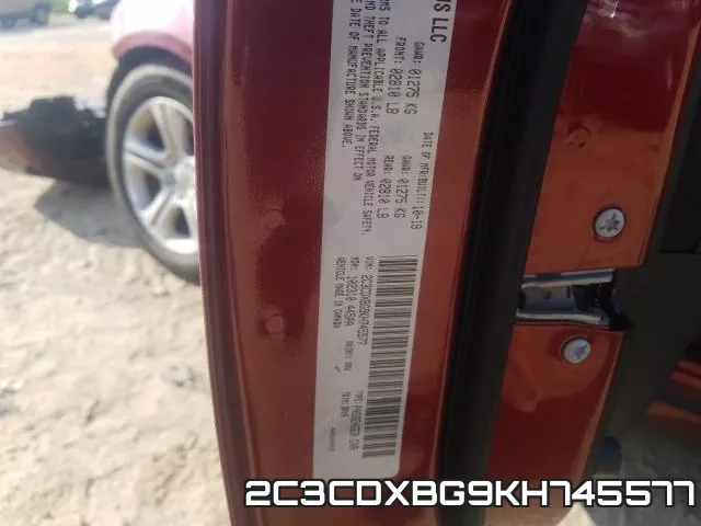 2C3CDXBG9KH745577 фото 2