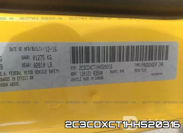 2C3CDXCT1HH520316 фото 10