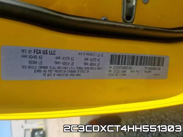 2C3CDXCT4HH551303 фото 2