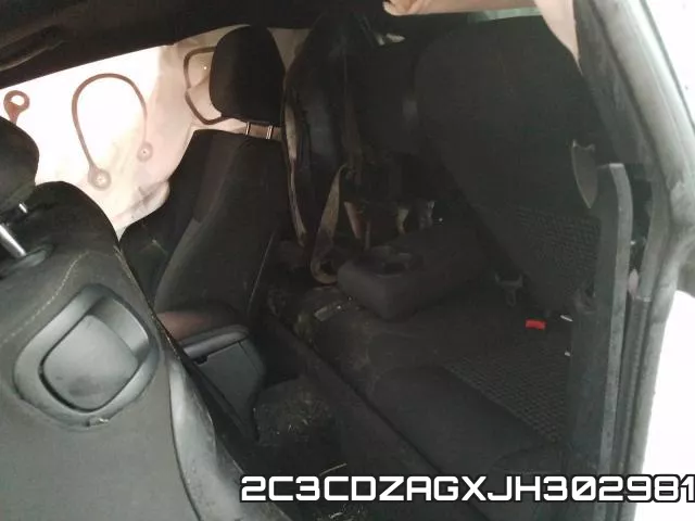 2C3CDZAGXJH302981 фото 7